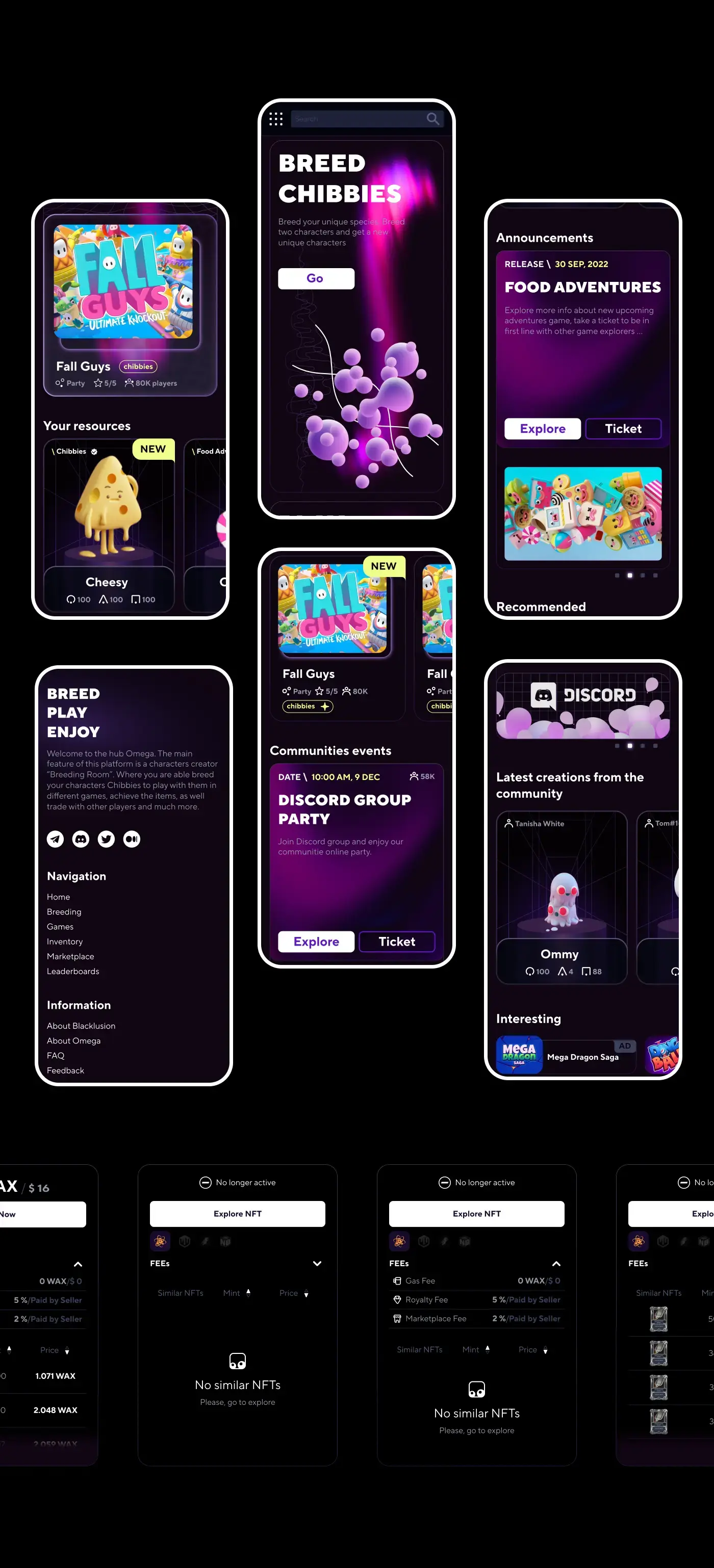 Black Lusion Web3 Games Marketplace. Crafted a sleek and engaging website for Recre8, a video marketing agency that brings brands to life through compelling visuals. The design captures their creativity, innovation, and storytelling expertise.