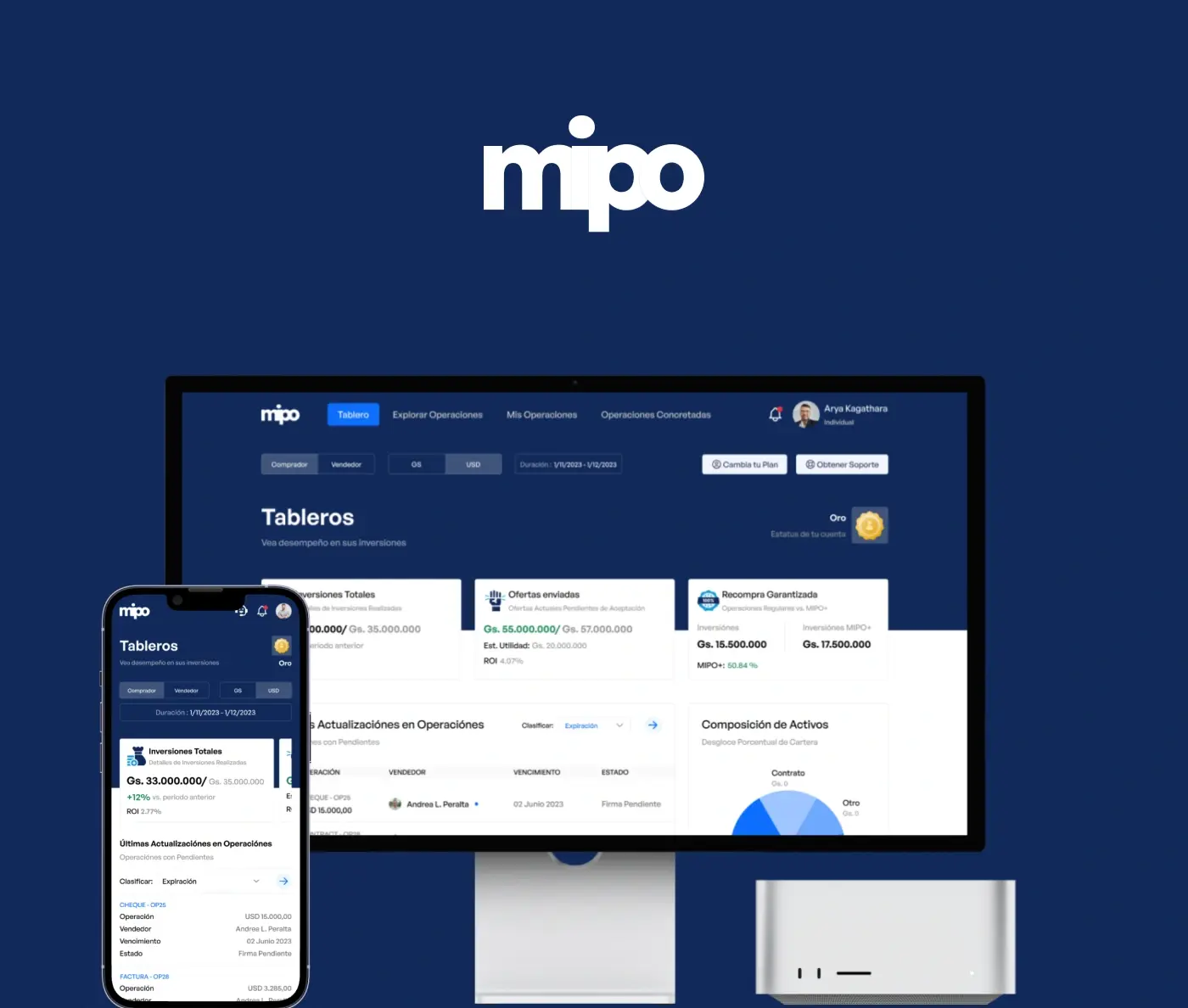 Mipo South America FinTech Platform. MIPO is your trusted partner in financial empowerment. We specialize in turning unpaid invoices into immediate cash flow for small businesses. With seamless and friendly factoring solutions, MIPO accelerates your path to financial freedom, ensuring your business thrives today, not tomorrow.
