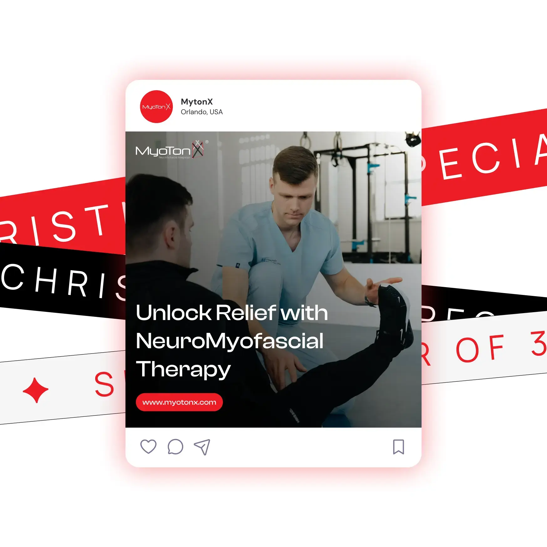 Myotonx Body Reset Clinic Myotonx® revolutionizes body alignment with Instant Body Reset™, a groundbreaking approach that restores posture and function without stretching or manipulation. Experience a pain-free, self-correcting transformation that makes you functionally younger—guaranteed!