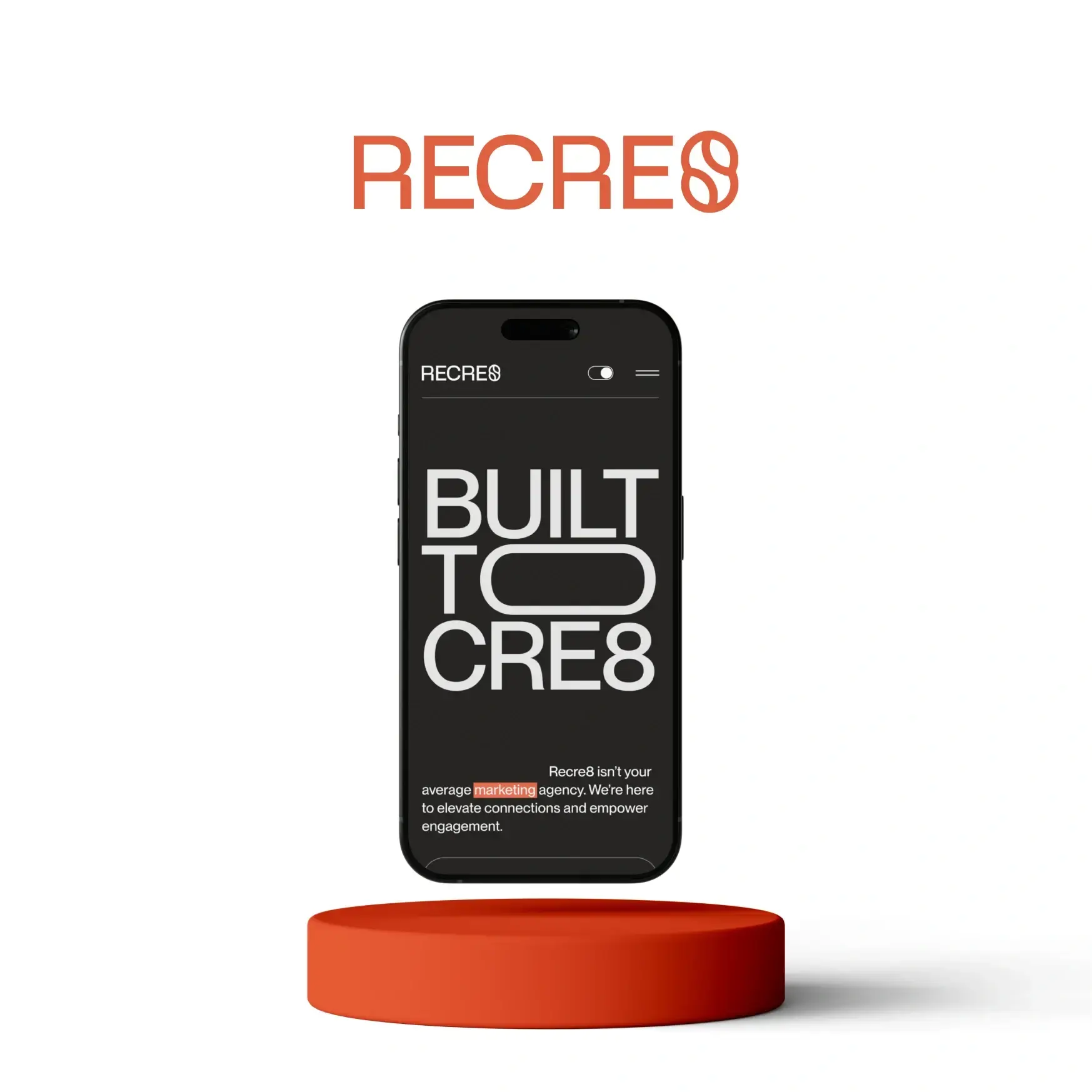 Recre Marketing Agency Website Crafted a sleek and engaging website for Recre8, a video marketing agency that brings brands to life through compelling visuals. The design captures their creativity, innovation, and storytelling expertise.