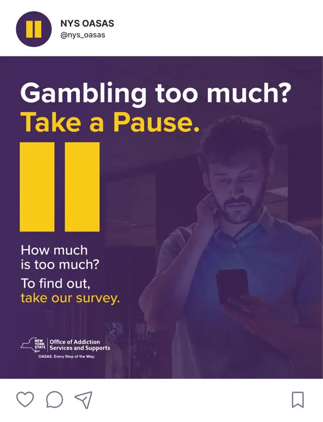 Social media post for NYS-OASAS