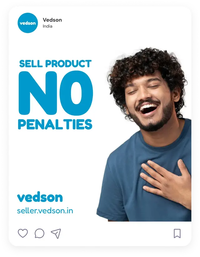 Social media post for Vedson