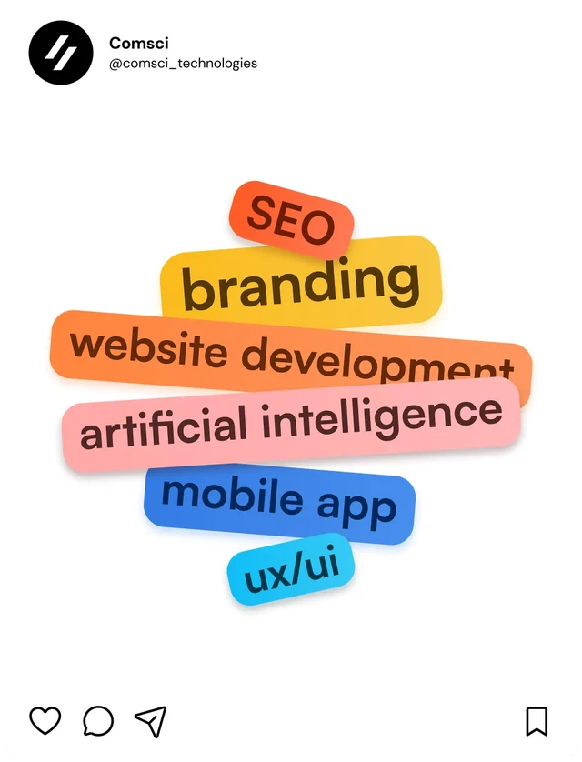 Social media post for Comsci