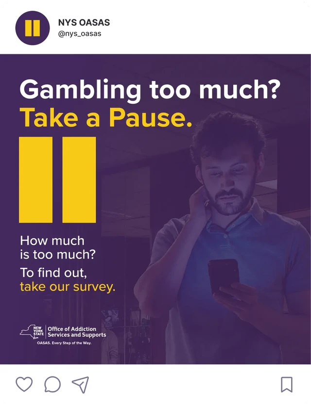 Social media post for NYS-OASAS