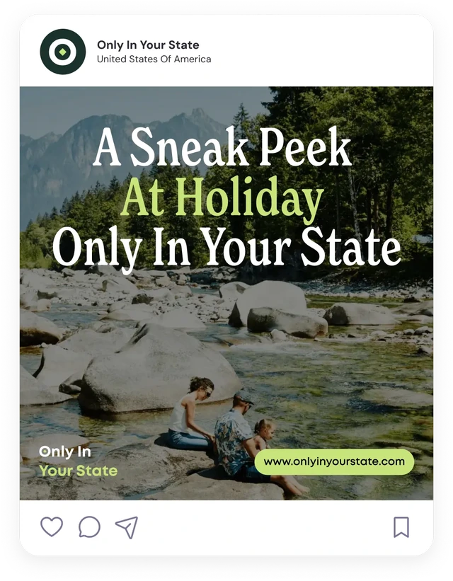 Social media post for Only-In-Your-State