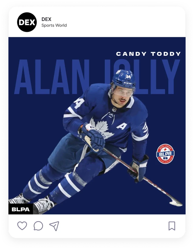 Social media post for Sports