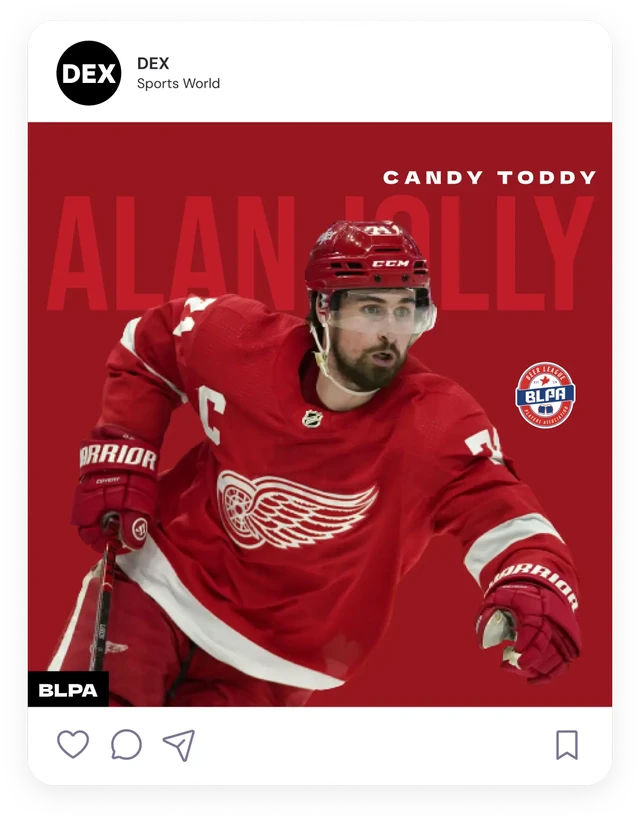 Social media post for Sports