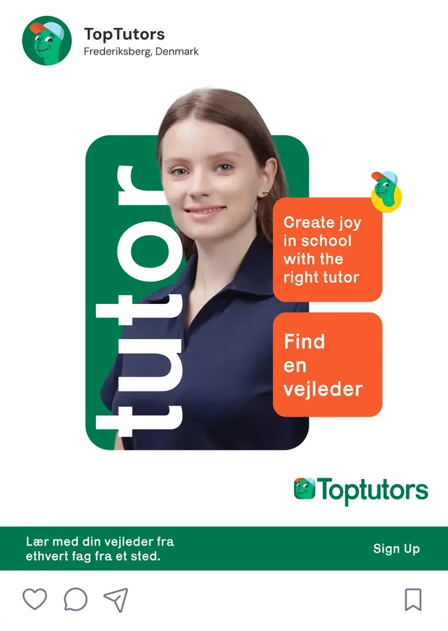 Social media post for TopTutors