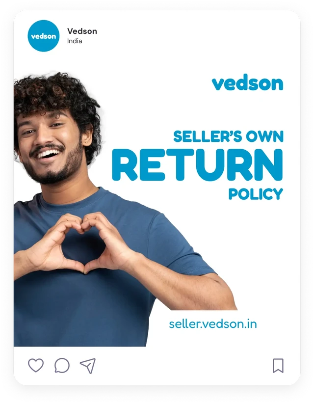 Social media post for Vedson