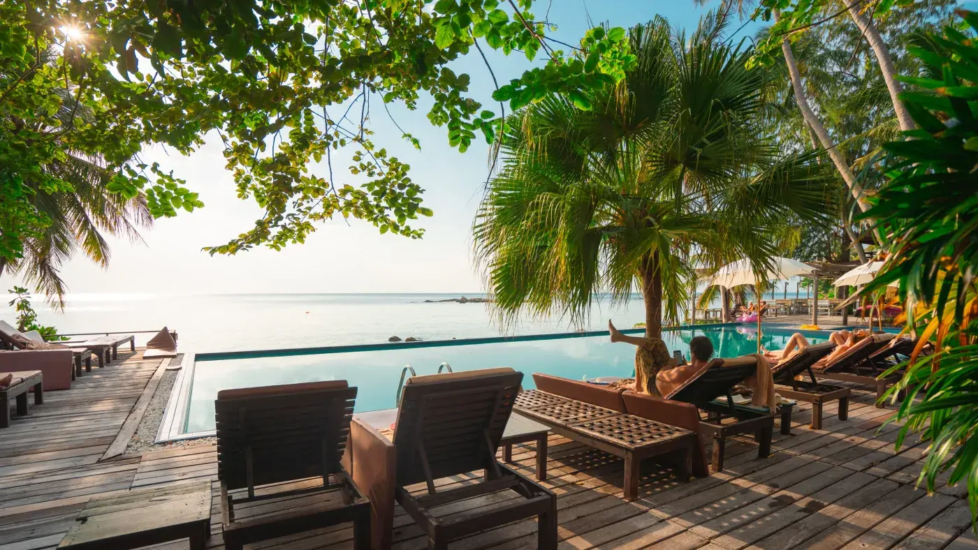 Full width image showcasing digital solutions for the luxury and hospitality industry